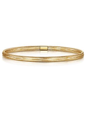 9 Karat Gold Netz Armband