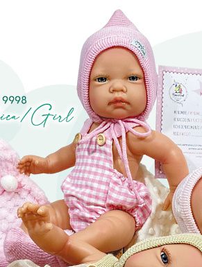 Rubi Reborn Puppe - Girl 45 cm
