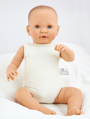 Doro Dolls Babypuppe 52 cm Real Girl Modell 1500GHN anatomisch korrekt 