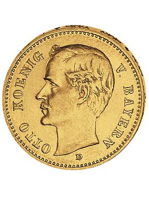 10 Reichsmark Bayern Gold - König Otto (1900-1912)