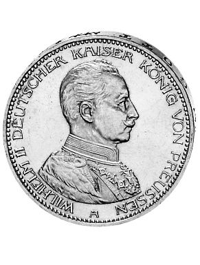 Silbermünze 5 Reichsmark - Kaiser Wilhelm II. (1914)