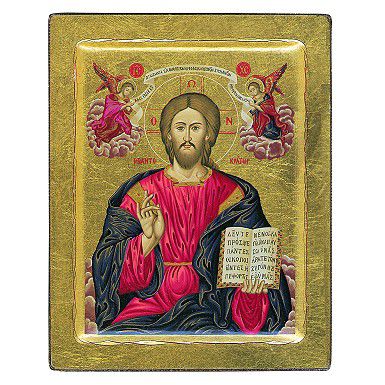 Ikone Christus Pantokrator 13 x 10 cm