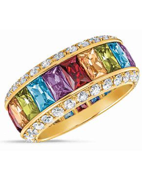 "The Rainbow Eternity" Ring