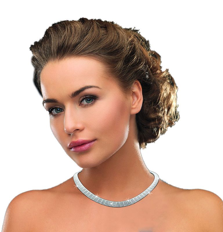 Kleopatra Sterlingsilber Halskette