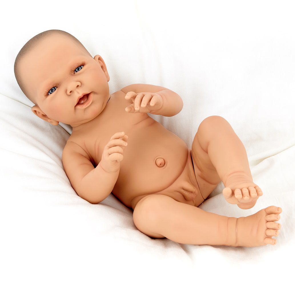 Doro Dolls Babypuppe 52 cm Real Boy Modell 1600BHN anatomisch korrekt 