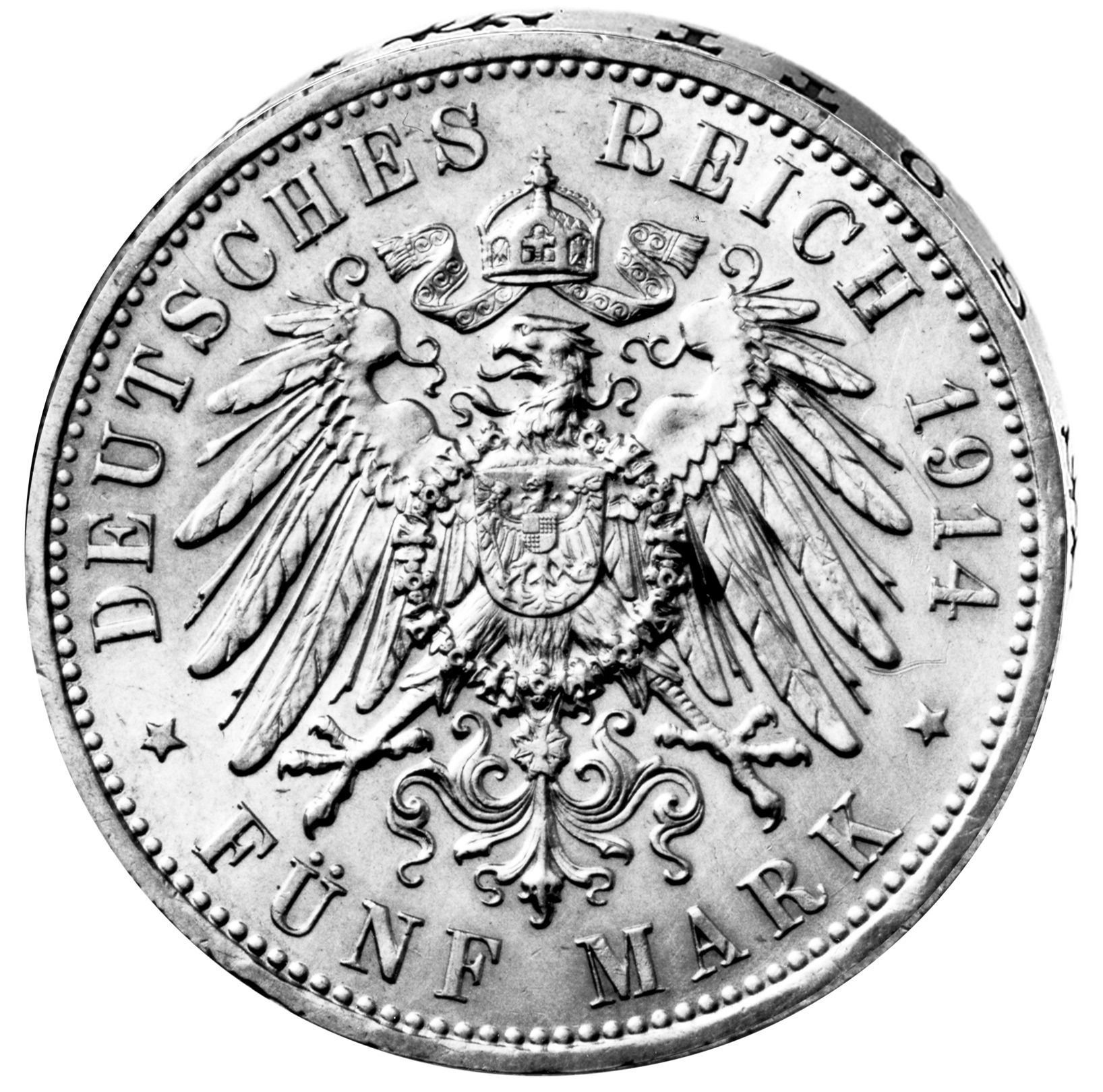 Silbermünze 2 Reichsmark - Seltene Kaiserausgabe - Kaiser Wilhelm II. (1891-1912)