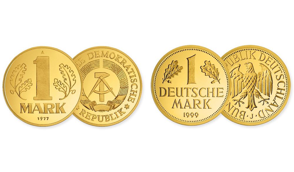 70 Jahre Deutsche Münzgeschichte - Die Mark - Symbol des Wirtschaftswunders