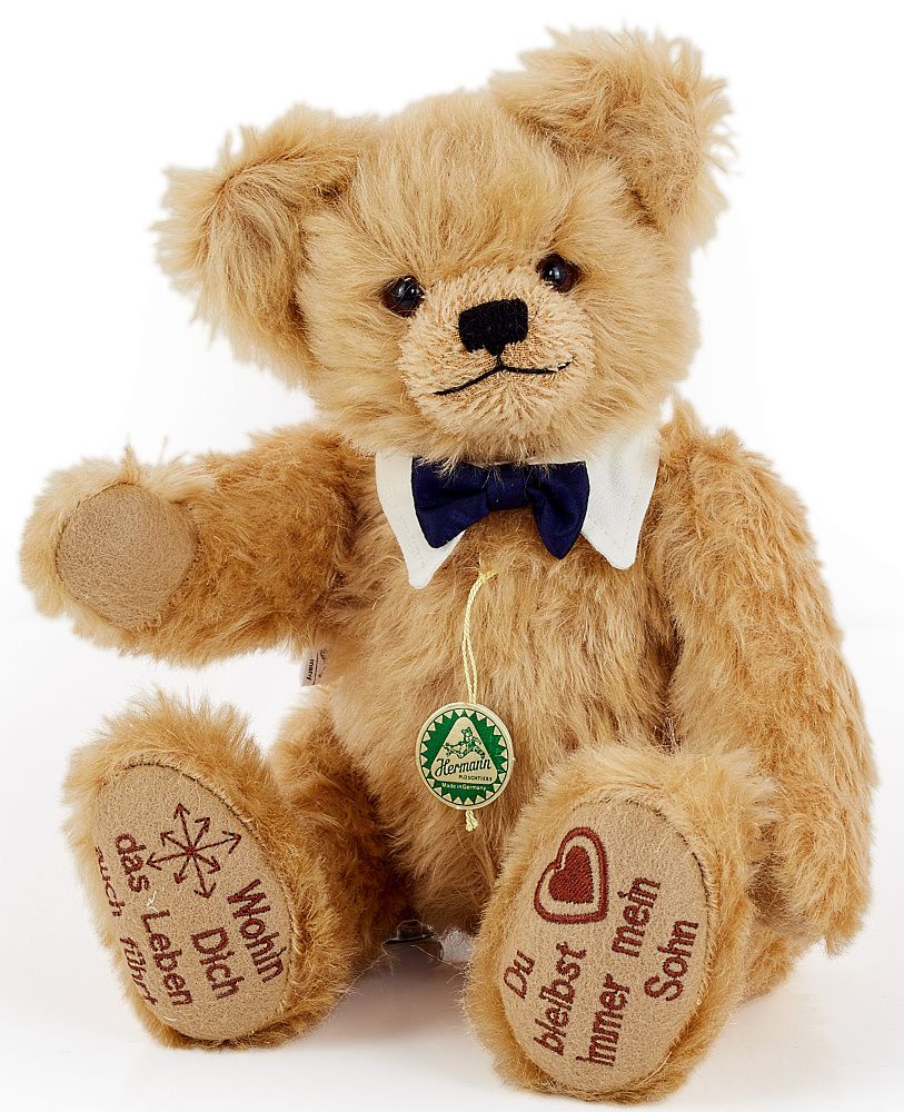 Teddy - Für immer mein Sohn 32 cm Mohair 11917100