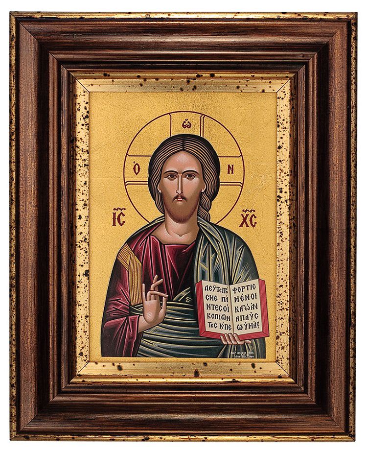 Christus Pantokrator; Größe 23 x 30 cm